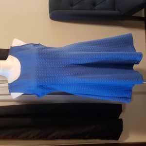 Blue A line dress